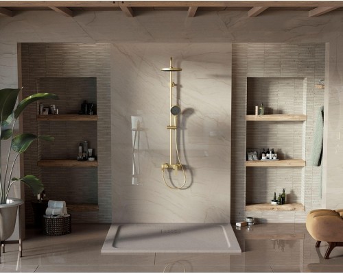 Душевая система Vincea VSFS-413BG цвет Брашированное золото