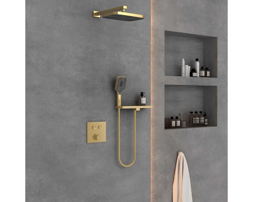 Душевая система Vincea VSFW-4211RBG цвет Брашированное золото