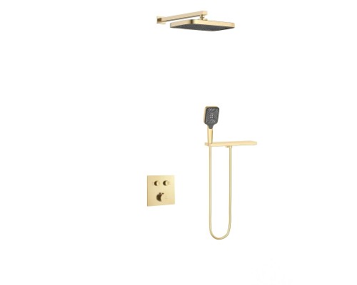 Душевая система Vincea VSFW-4211RBG цвет Брашированное золото
