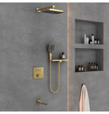 Душевая система Vincea VSFW-4311RBG цвет Брашированное золото