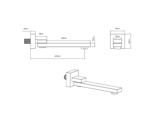 Душевая система Vincea VSFW-4311RBG цвет Брашированное золото