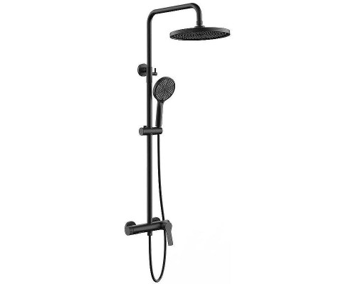 Душевая система Vincea Arco VSFS-4AR1MB Черная матовая