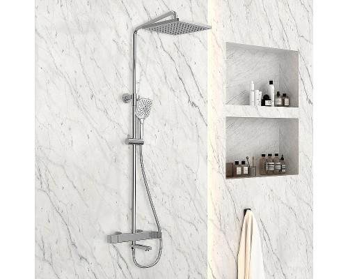 Душевая система Vincea Cube VSFS-1C1CH Хром