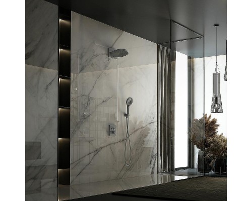 Душевая система Vincea Inspire VSFW-3I21T1GM с термостатом Вороненая сталь