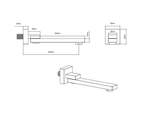 Душевая система Vincea Inspire VSFW-433TI2CH с термостатом Хром