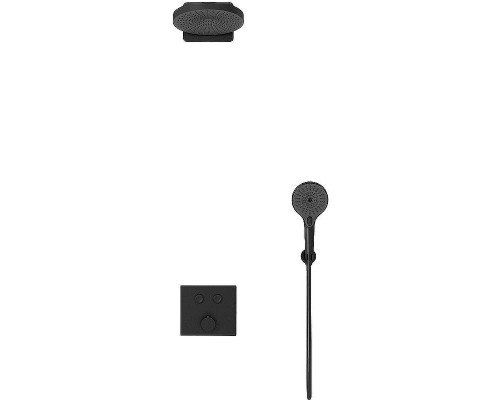 Душевая система Vincea Inspire VSFW-4I211MB Черная матовая