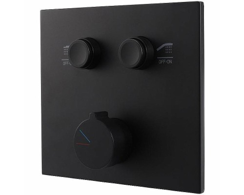 Душевая система Vincea Inspire VSFW-4I211MB Черная матовая