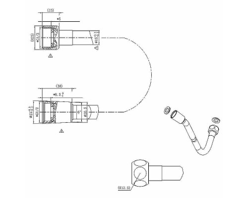 Душевая система Vincea Inspire VSFW-4I211MB Черная матовая