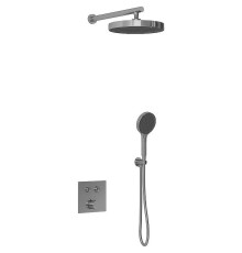 Душевая система Vincea Inspire VSFW-4I212GM Вороненая сталь