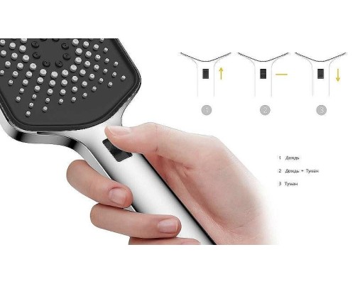 Ручной душ Vincea Inspire VSHN-3I4HCH Хром