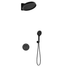 Душевая система Vincea Inspire VSFW-3I22MT3MB с термостатом Черная матовая