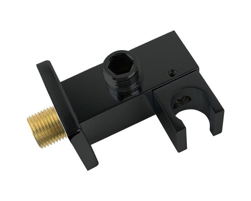 Душевая система Vincea Inspire VSFW-321MT1MB с термостатом Черная матовая