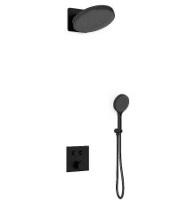 Душевая система Vincea Inspire VSFW-421I3MB Черная матовая