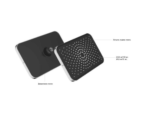 Душевая система Vincea Inspire VSFW-3I21MT4CH с термостатом Хром