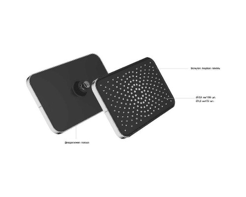 Душевая система Vincea Inspire VSFW-433TI4RCH с термостатом Хром