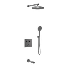 Душевая система Vincea Inspire VSFW-431I2GM цвет Вороненая сталь