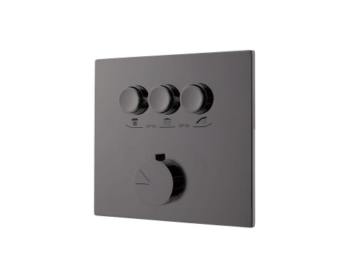 Душевая система Vincea Inspire VSFW-431I2GM цвет Вороненая сталь