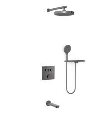 Душевая система Vincea Inspire VSFW-431I2RGM цвет Вороненая сталь