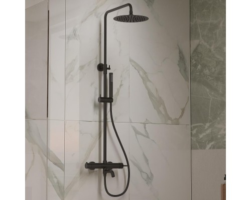 Душевая система Vincea Villa VSFS-1VL1MB цвет Черный матовый