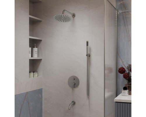 Душевая система Vincea Villa VSFW-1VL3BN цвет Брашированный никель