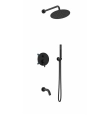 Душевая система Vincea Villa VSFW-1VL3MB цвет Черный матовый