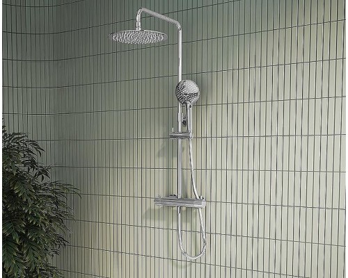 Душевая система Vitra Aquaheat Bliss A47201EXP с термостатом Хром