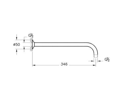 Душевая система Vitra Origin A49311EXP с термостатом Хром