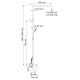 Душевая система WasserKRAFT A14401 Хром