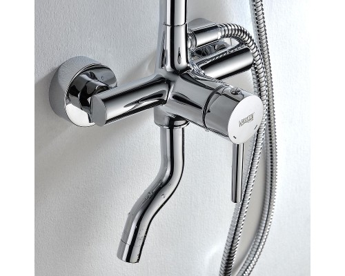 Душевая система WasserKRAFT A14401 Хром