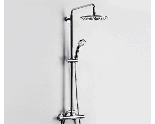 Душевая система WasserKRAFT A13302 с термостатом Хром