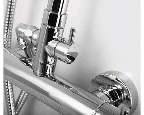Душевая система WasserKRAFT A13302 с термостатом Хром