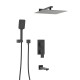 Душевая система WasserKRAFT Abens A172071 Черная матовая