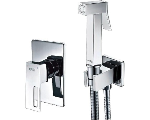 Гигиенический душ со смесителем WasserKRAFT Alme A15157 Хром