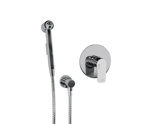 Гигиенический душ со смесителем WasserKRAFT Dill A06157 Хром