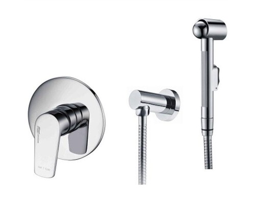 Гигиенический душ со смесителем WasserKRAFT Dill A06157 Хром