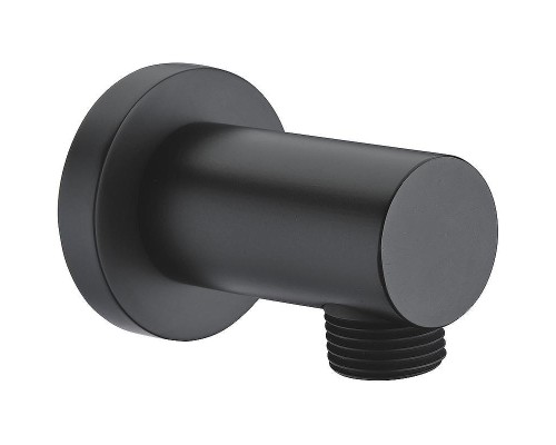 Шланговое подключение WasserKRAFT Elbe A082 Черное матовое