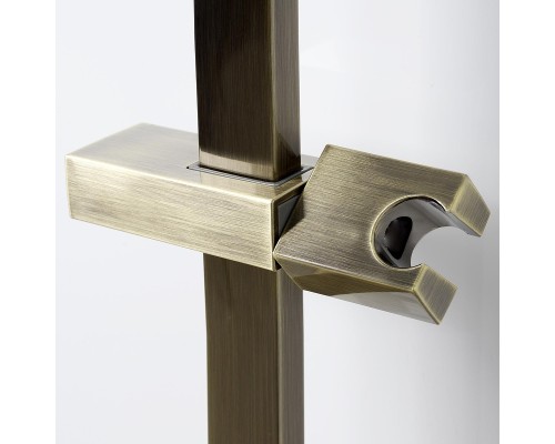 Душевая штанга WasserKRAFT Exter A048 Светлая бронза