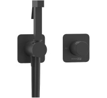 Гигиенический душ со смесителем WasserKRAFT Fulda A5251.302.241.212 Черный матовый