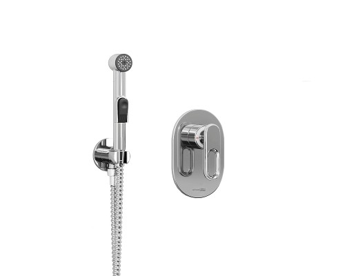 Гигиенический душ со смесителем WasserKRAFT Kammel A111856 Хром