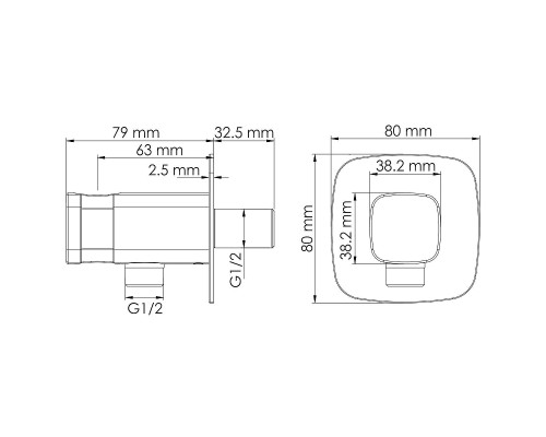 Гигиенический душ со смесителем WasserKRAFT Nuthe A9151.327.241.212 Черный матовый