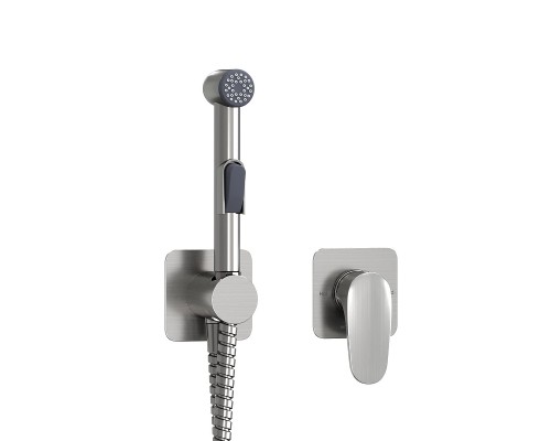 Гигиенический душ со смесителем WasserKRAFT Spree A1451.275.100.092 Никель