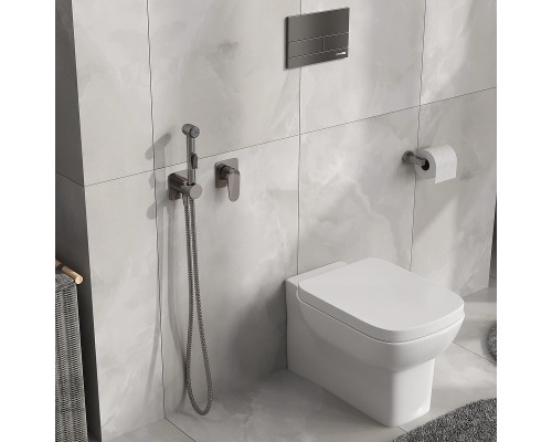 Гигиенический душ со смесителем WasserKRAFT Spree A1451.275.100.092 Никель