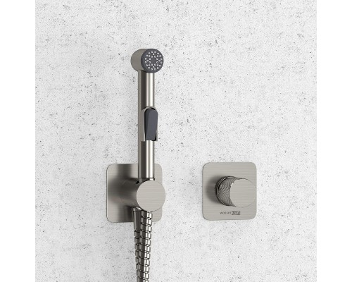 Гигиенический душ со смесителем WasserKRAFT Tauber A6451.275.100.092 Никель