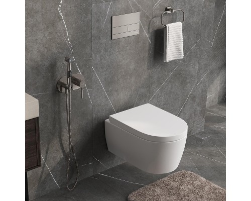 Гигиенический душ со смесителем WasserKRAFT Wern 4238 Никель