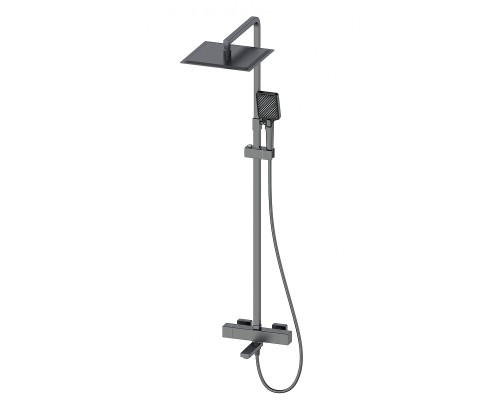 Душевая система Wonzon & Woghand WW-88739901-BGM с термостатом цвет Темный графит