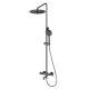 Душевая система Wonzon & Woghand WW-88739903-BGM с термостатом цвет Темный графит