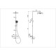 Душевая система Wonzon & Woghand WW-88739903-BGM с термостатом цвет Темный графит