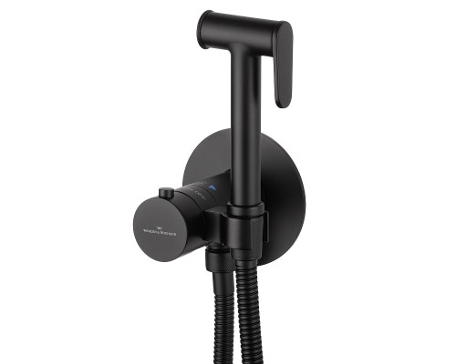 Гигиенический душ со смесителем Wonzon & Woghand WW-88829909-MB цвет Черный матовый