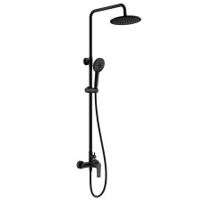 Душевая система Wonzon & Woghand WW-A30103-MB цвет Черный матовый