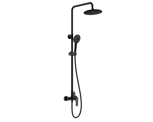 Душевая система Wonzon & Woghand WW-A30103-MB цвет Черный матовый
